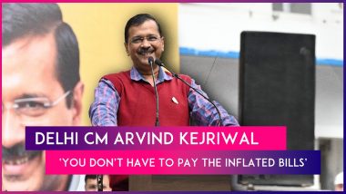 Delhi Water Bills Row: Chief Minister Arvind Kejriwal Says, ‘You Don’t Have To Pay The Inflated Bills, Your Son Is Standing With You’